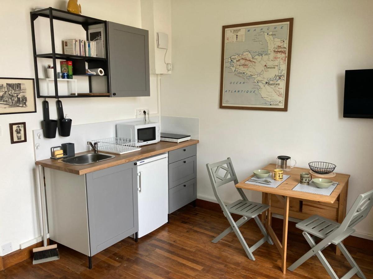 Studio Cosy, Lumineux Et Bien Situe. Lorient Zewnętrze zdjęcie